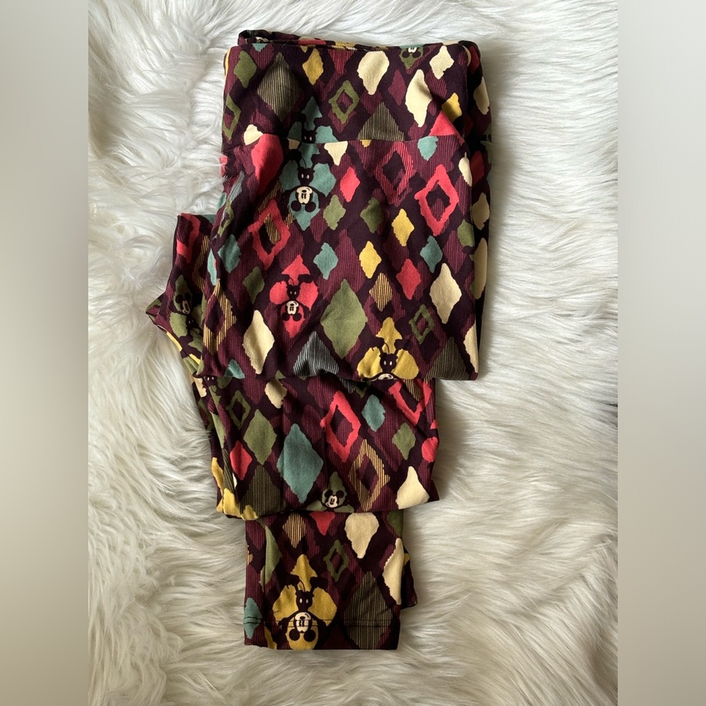 Disney Lularoe Leggings TC Mickey